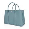 CB8C3DB6-C9D3-36D8-5CB8-50D37E5AE051.jpg Bag Garden Party 30 Bag Ciel / Vache Country Leather Palladium New w/Box