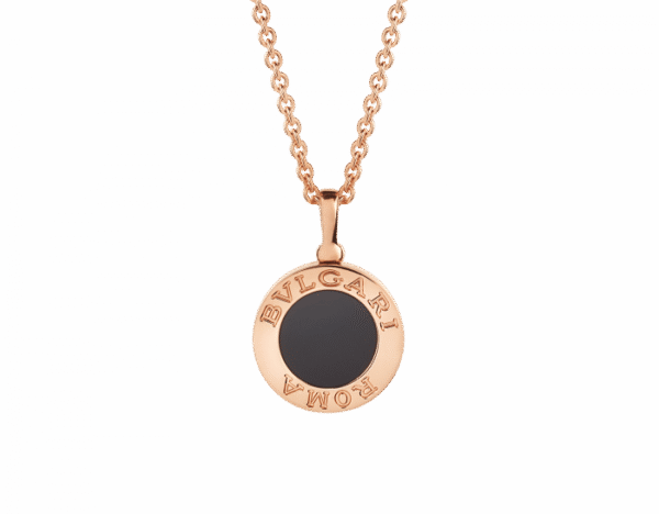 Bulgari Double Faceted Gemstone Necklace