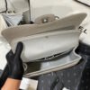 Chanel Large Classic Handbag Silver Hardware Grey For Women, Women&rsquo;s Handbags, Shoulder Bags 11.8in/30cm