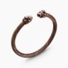 Renaissance&reg; Classic Cable Bracelet Brown, 5mm