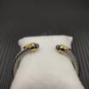 CCDF2F07-9BB0-1A89-4B6F-F02DD3824FDD.jpg Cable Bracelet with Amethyst & Diamond Accents 5mm