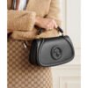 Gucci Blondie Leather Top Handle Black 27x17cm