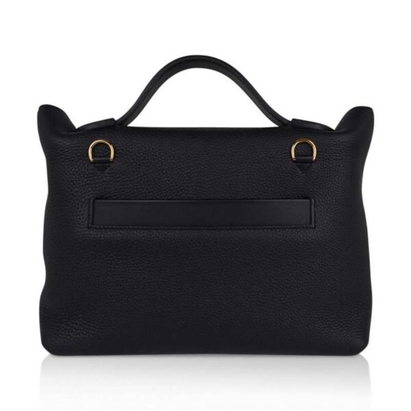 24/24 29 Bag Black Clemence / Swift Gold Hardware