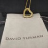 CFA2AB2E-0A81-7253-92A3-9EC46BA10808.jpg David Yurman Open Heart Cable Pendant in Yellow Gold