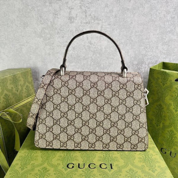 Gucci Dionysus Canvas Top Handle Bag 24x16cm