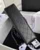 Chanel Classic Handbag Lambskin & Silver Metal A01112