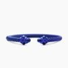 Renaissance&reg; Classic Cable Bracelet Blue, 5mm