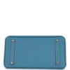 Birkin 25 Blue Jean Togo Gold Hardware
