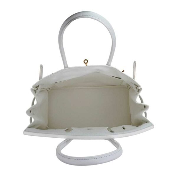 D1471ED9-2C7F-BBDC-80EF-D1B5E364E667.jpg Birkin 30 Bag White Clemence Leather with Gold Hardware