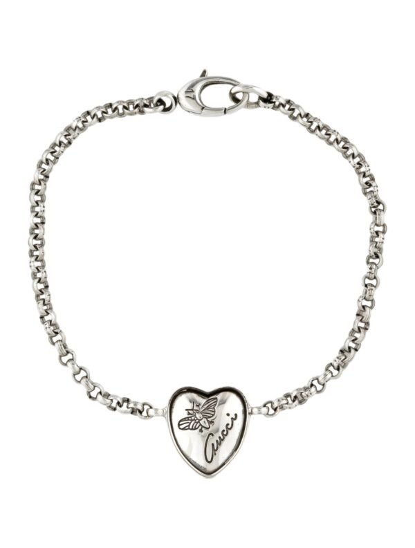 Flora Heart Station Bracelet - 18cm