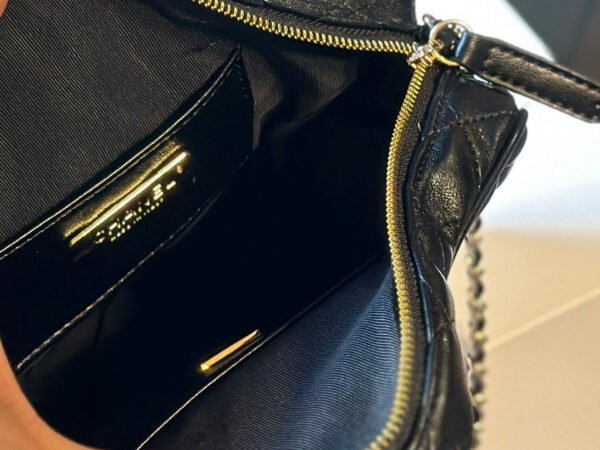 Leather handbag - Gold