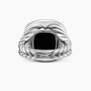 D24C8E61-E9E1-297B-D322-BE6548879350.jpg Albion® Ring Sterling Silver with Black Onyx and Diamonds, 14mm - 6
