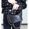 Chanel Small Lambskin Hobo Bag As1745