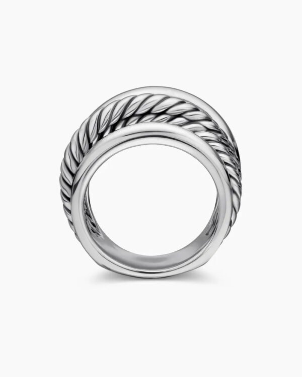 Crossover Ring Sterling Silver - 6