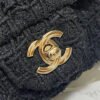 Chanel 20Cm Class-Flap Bag In Black Tweed 1116