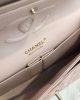 D43D3B79-7D70-BA4F-CA8D-A65BD96C7668.jpg Chanel Medium Classic Double Flap Light Pink Caviar Light Gold Hardware