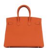 Birkin 30 Orange Togo Palladium Hardware