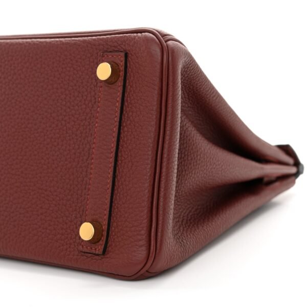 Birkin 30 Rouge H in Togo Leather with Gold Hardware