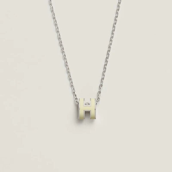 D5B98256-36FC-09AD-7D16-537F93EAEF81.jpg Mini Pop H pendant - Orange Soie