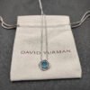 D5E14785-1E80-8EC1-212D-9E3AAB3419A4.jpg Petite Chatelaine® Necklace Sterling Silver with Blue Topaz, 10mm