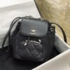 Chanel Small Affinity Backpack Black For Women, Women&rsquo;s Bags 9.8in/25cm
