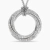 D7BD6505-554B-339B-607F-B3EED70B6CE4.jpg Pave Crossover Pendant Necklace 18K White Gold with Diamonds, 30mm