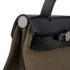 D849B95D-8E5F-F1EA-125A-E5551DBB56BD.jpg Herbag Zip 31 Bag Retourne Khaki Berline & Black Leather with Palladium Hardware