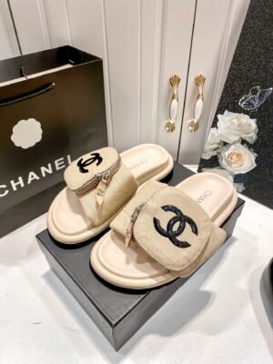 Chanel Women's Logo 25ss CC Sandal