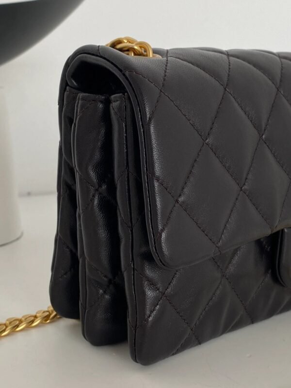 Chanel Small Flap Bag Black For Women, Women&rsquo;s Bags 8.7in/22cm