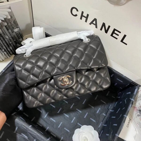 Chanel Small Class-Double Flap Bag A01113 In Lambskin