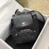 Chanel Small Affinity Backpack Black For Women, Women&rsquo;s Bags 9.8in/25cm