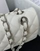 DAADBBA8-A1A8-22DD-9F34-2F290CBFD897.jpg CHANEL SMALL CLASSIC FLAP HANDBAG SILVER METAL