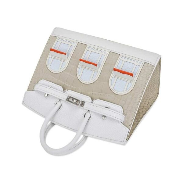 DBD3209A-A4BB-F93E-1D0B-2C500BBB3A61.jpg Limited Edition Birkin 20 Faubourg Sellier Bag Neige (Snow) White Matte Alligator