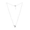 18K White Gold Diamond Etoile Filante Pendant Necklace