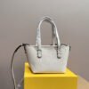 Fendi Leather Roll Mini Bag - Black