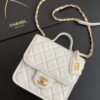 Chanel Small Flap Bag With Top Handle White For Women, Women&rsquo;s Bags 8.1in/20.5cm