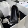 Chanel Small Classic Handbag Grained Calfskin & Gold-Tone Metal