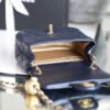 Chanel Mini Flap Bag With CC Ball On Strap Navy Blue For Women, Women&rsquo;s Handbags, Shoulder And Crossbody Bags 6.7in/17cm AS1786