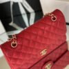 Chanel Classic Handbag 26cm Red For Women A01112