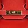 Birkin 28 Bag Rouge Casaque Candy Limited Edition Epsom Gold