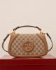 Gucci Blondie Brown Canvas 27x17cm