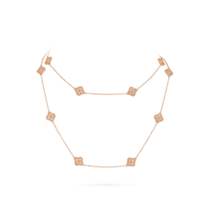 Sweet Alhambra long necklace, 16 motifs