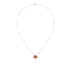 Color Blossom BB Star Pendant, Pink Gold, Cornelian And Diamond
