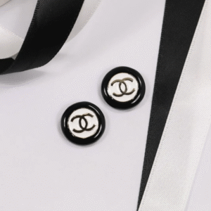 E24FD7E2-1225-7665-1EC8-C27B0B09ABBC.png CCE611 24P Black White Buttons Round Enamel Stud Earring For Women