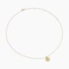 E2DC3BB2-4B55-1FE9-7A39-CEDF7509E05D.jpg Initial Charm Necklace 18K Yellow Gold with Diamond X
