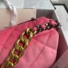 Chanel 19 Large Velvet Flap Bag As1161
