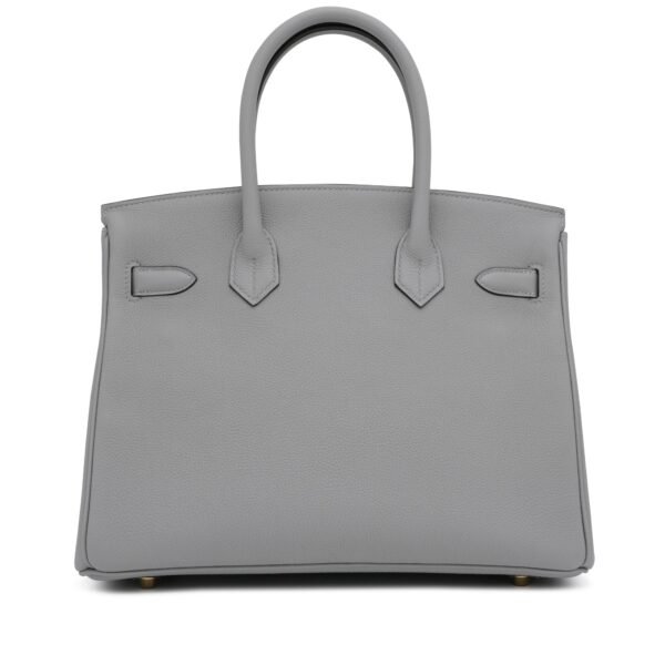 Birkin 35 Gris Mouette Togo Gold Hardware