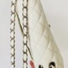 Chanel Small Classic Handbag White For Women, Women&rsquo;s Bags 9.1in/23cm
