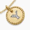 E5DB05EA-84EE-6D4C-E5F7-EF95BDE0A06E.jpg Initial Charm Necklace 18K Yellow Gold with Diamond Y