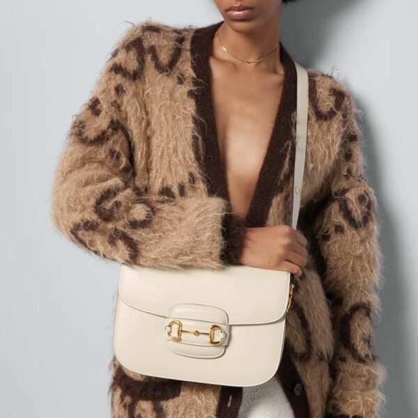 E6F874FD-A9B8-66C1-296E-70EC1216626A.jpg Gucci Horsebit 1955 Small Leather Shoulder Bag